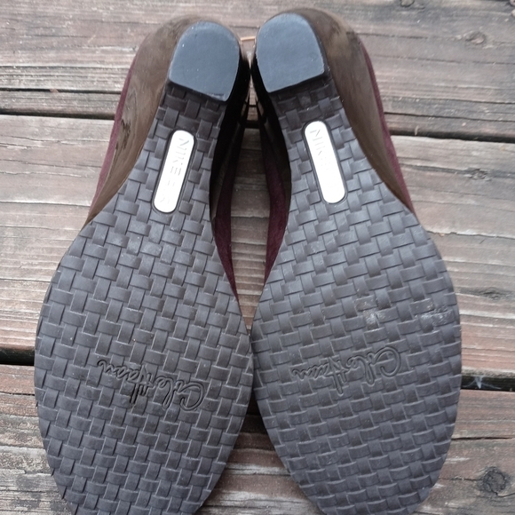 Cole Haan NikeAir Pumps 3.5" Heels Brown Suede Size 8.5B EUC. 126pem - Picture 9 of 10